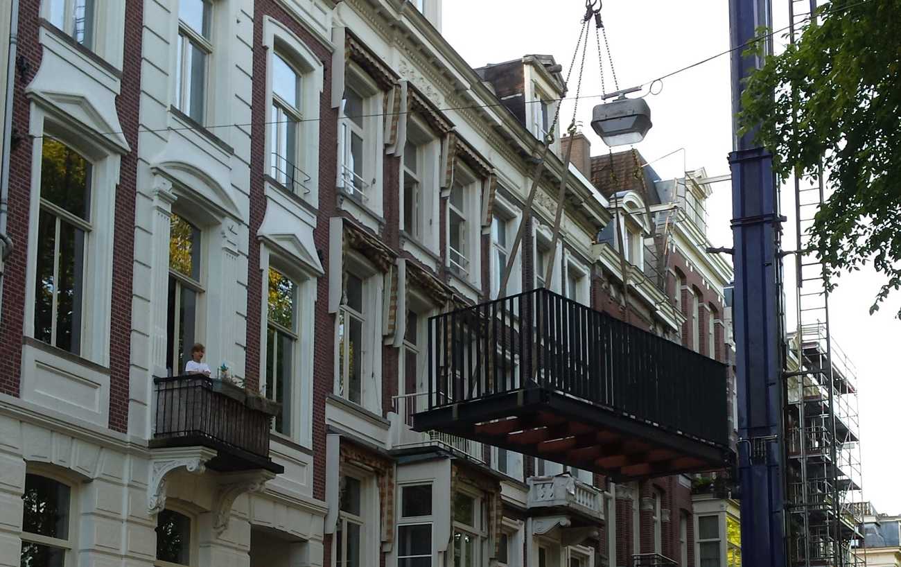 realisatie balkon aan woning
