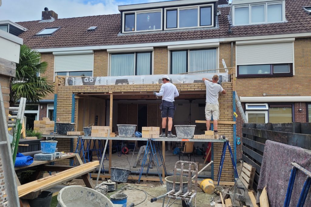 beginnen van de bouw kemperbouw uitbouw